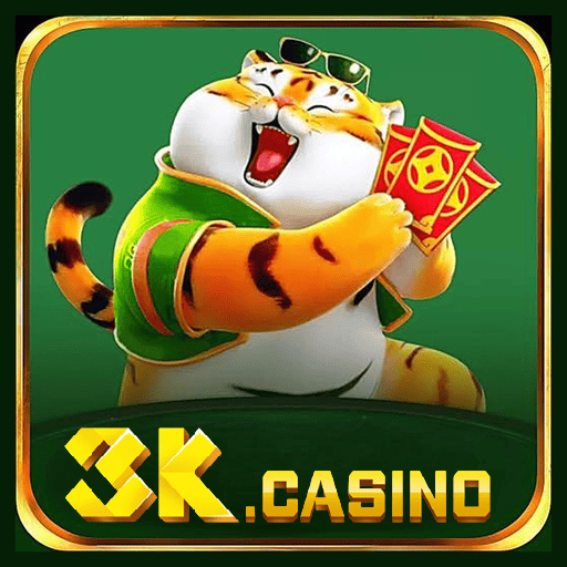 Imagem promocional da 3KCASINO mostrando a plataforma e suas vantagens